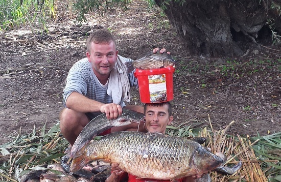 Are Delta peste! Uite cati crapi a reusit sa prinda Vladut Mateianu in 5 zile.